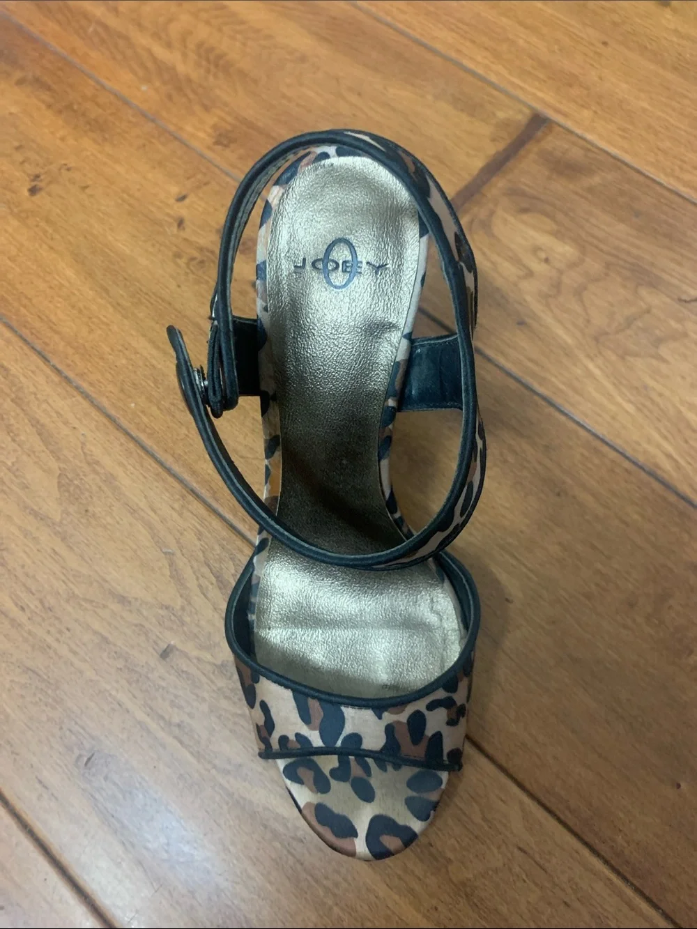 Joey O Animal Leopard Print Women’s Heels size 6 - Preowned